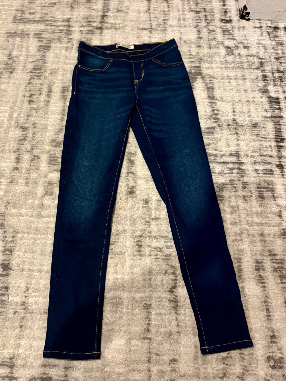 Girls Levi’s Dark Blue Stretch Skinny Jeans